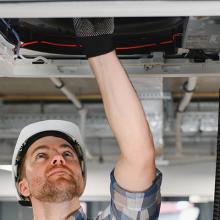 Intervention technicien de maintenance CVC