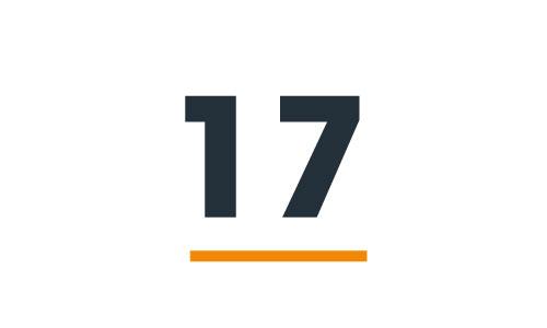 17 agences, dont 12 en Île-de-France